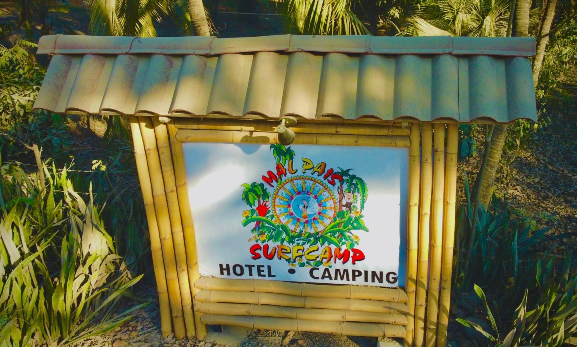 Mal Pais Surf Camp Hotel Playa Santa Teresa  Kültér fotó